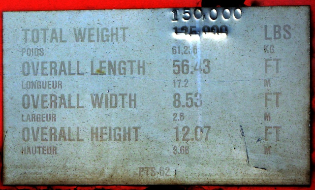 CN 619-28 data plate