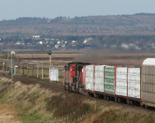 CN 307 in the Tantramar Marshes