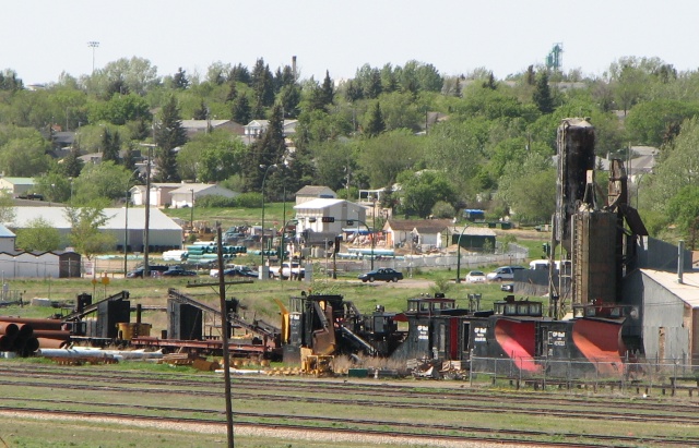 CPR Moose Jaw snow plows