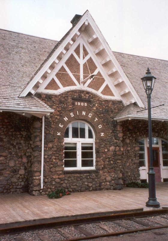 Kensington station, built in 1905