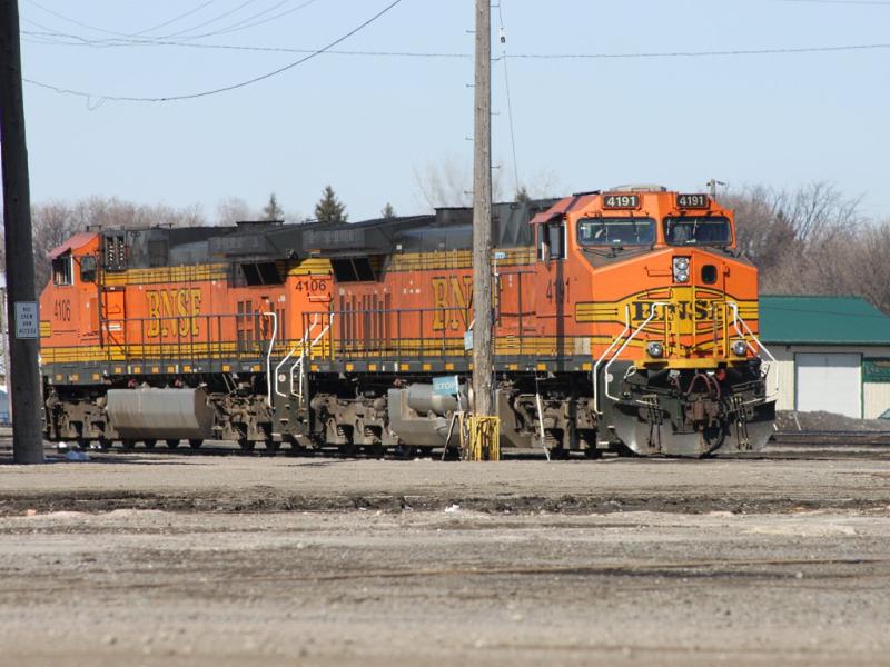 BNSF 4191 in Grand Forks