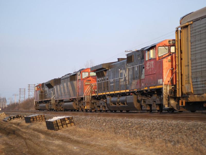 CN 2501 in Winnipeg