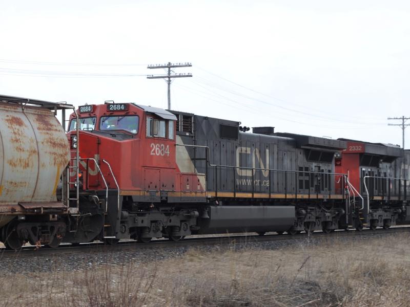 CN 2684 in Winnipeg