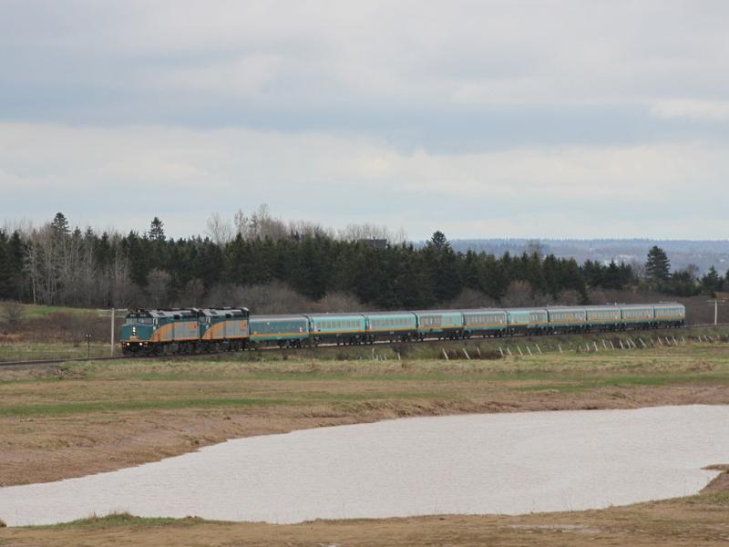 VIA 6432 at Memramcook NB