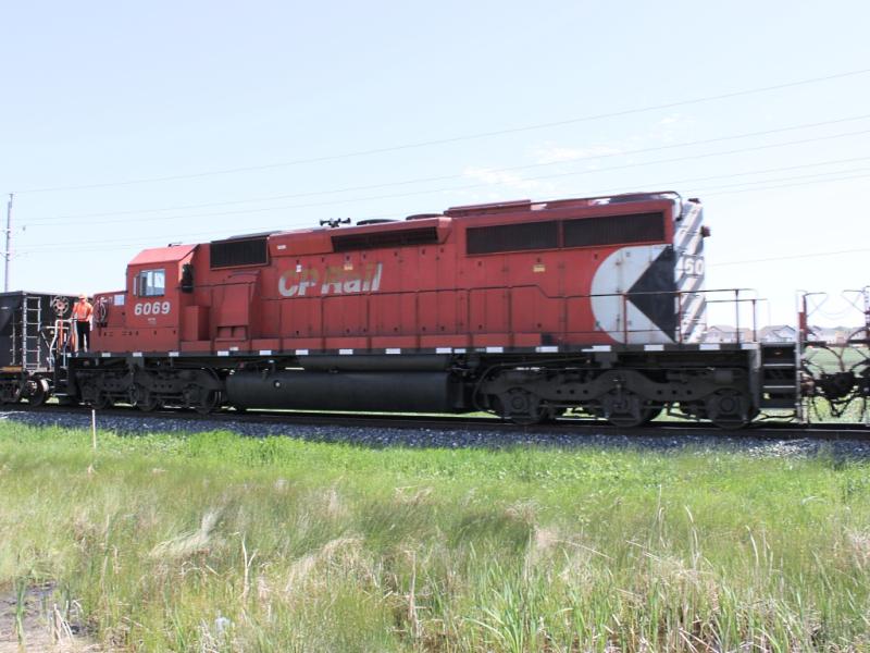 CP 6069 in Winnipeg