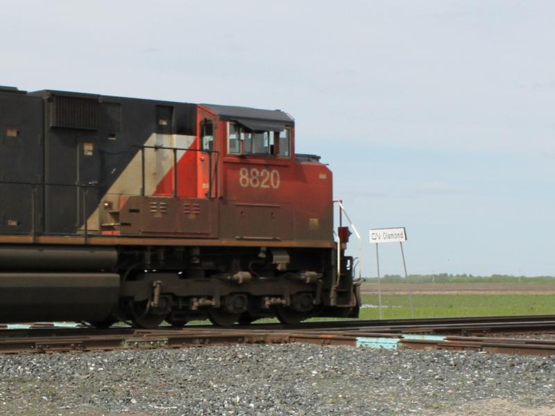 CN 8820 at Diamond