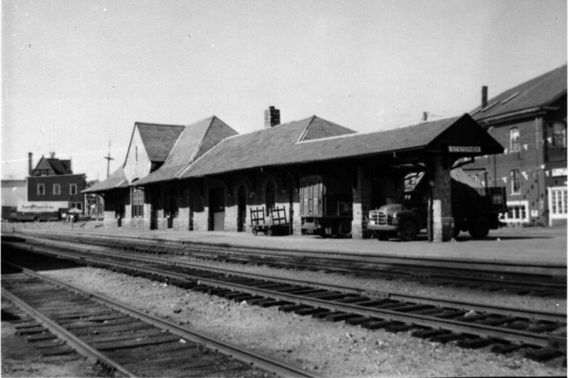 St. Stephen Railway Station, 1958, photographer unknown