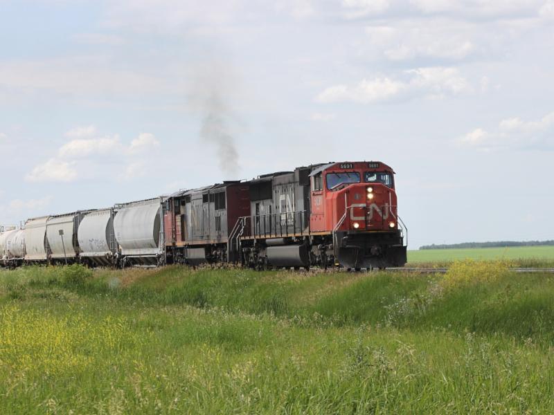 CN 5691 in Winnipeg