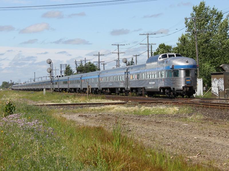 VIA's Canadian passenger train