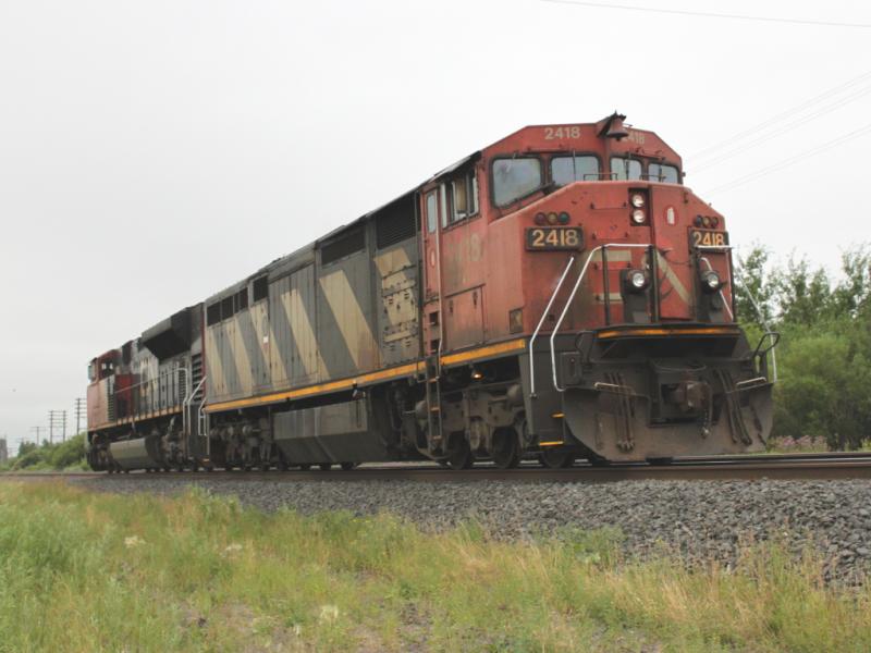 CN 2418 in Winnipeg