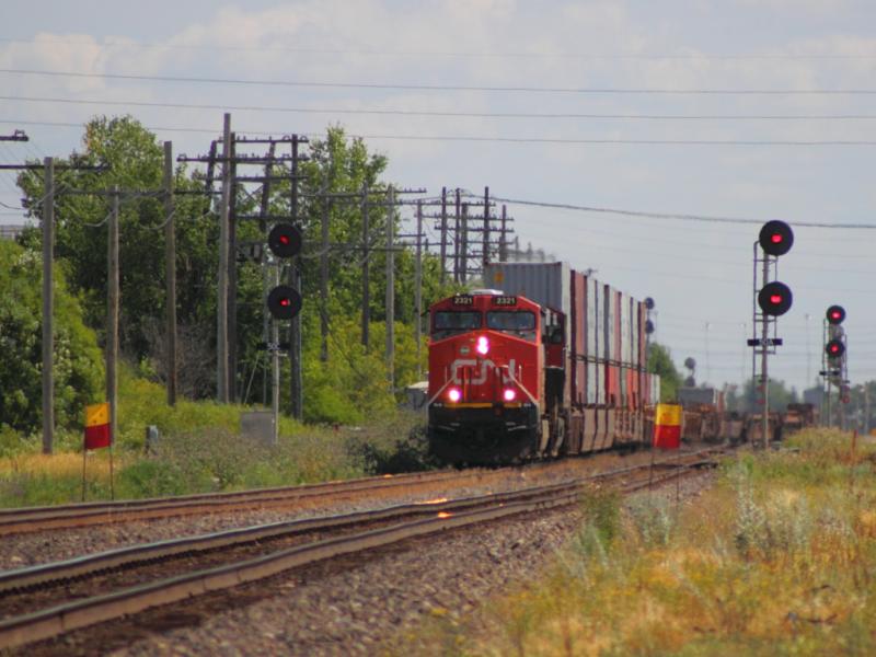 CN 2321 in Winnipeg