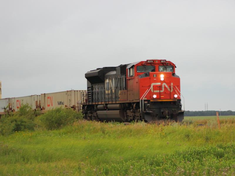 CN 8911 in Winnipeg