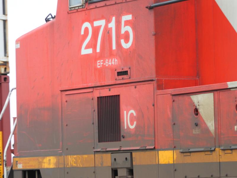 Closeup of IC 2715's number