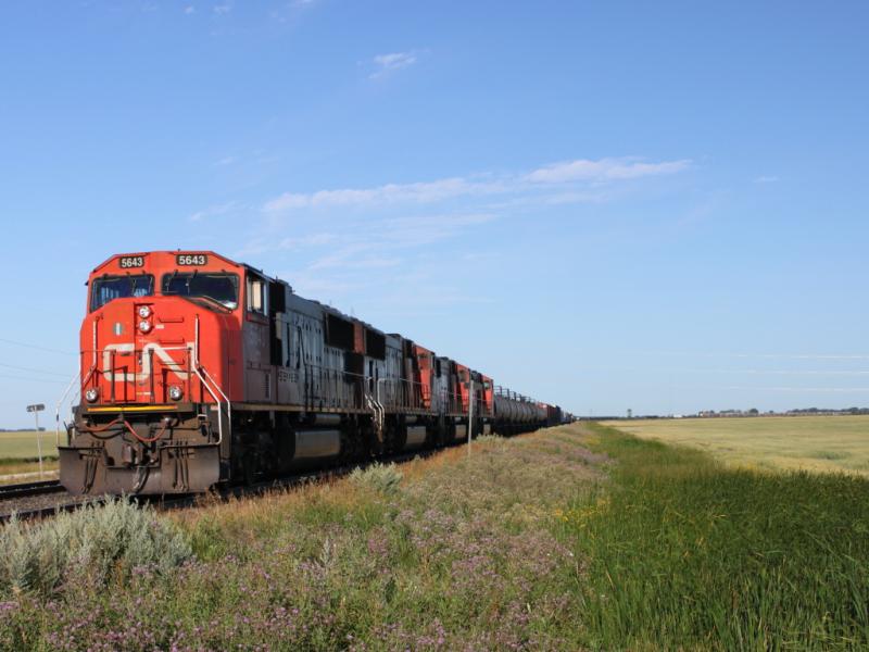 CN 5643 in Winnipeg