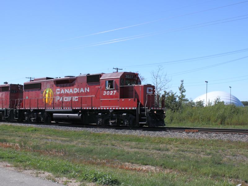 CP 3027 in Winnipeg