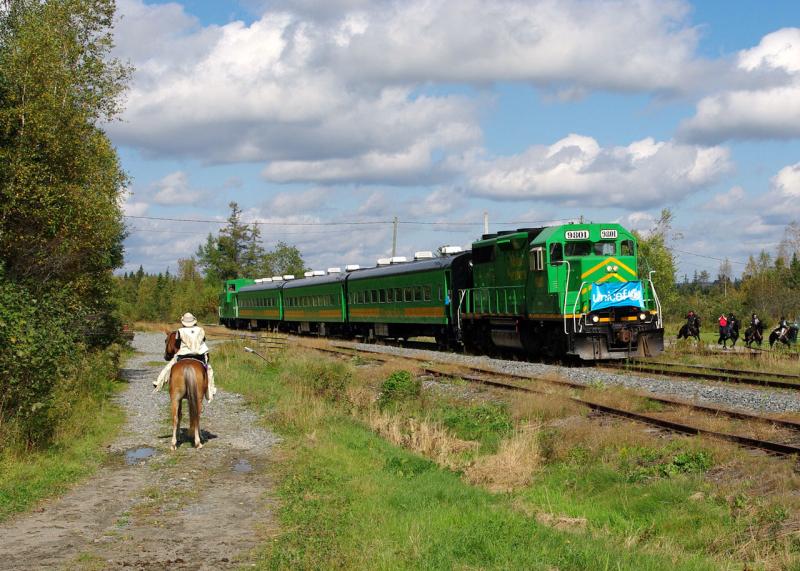 NB Southern Railway UNICEF train, photo by David Morris