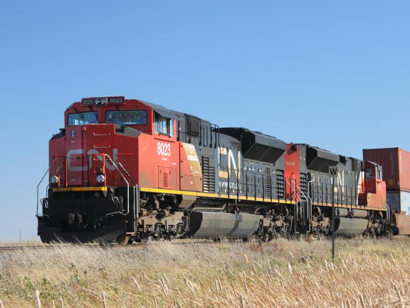 CN 8023 in Winnipeg