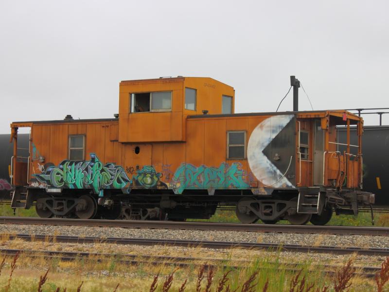 CP caboose 434412 in Regina