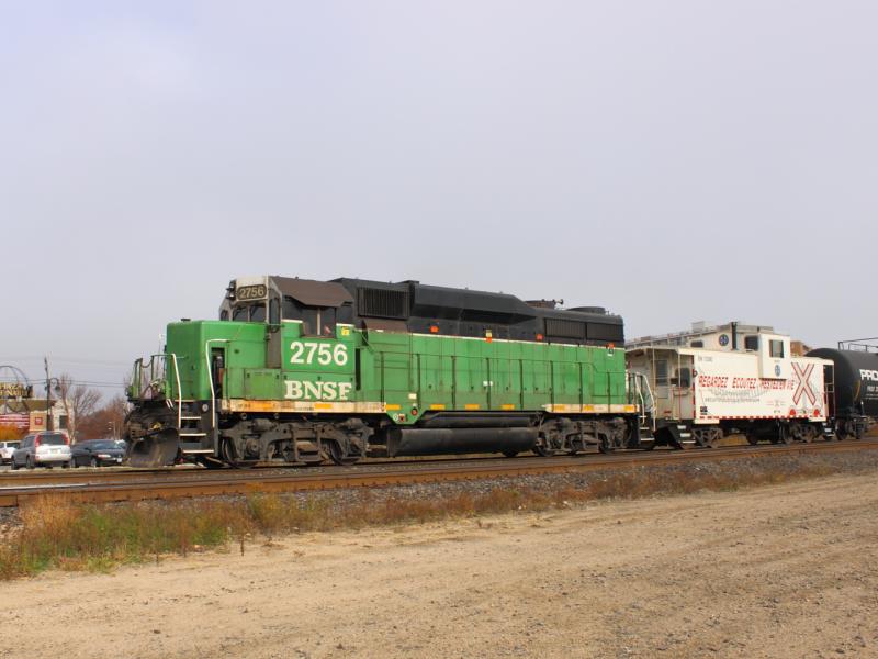 BNSF 2756 in Winnipeg