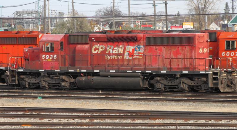 CP 5936 in Winnipeg