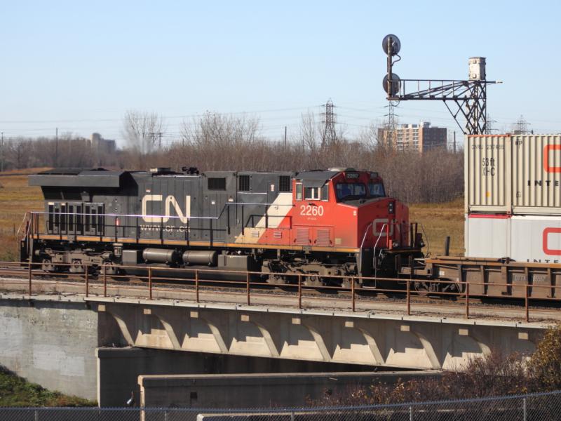 CN 2260 in Winnipeg