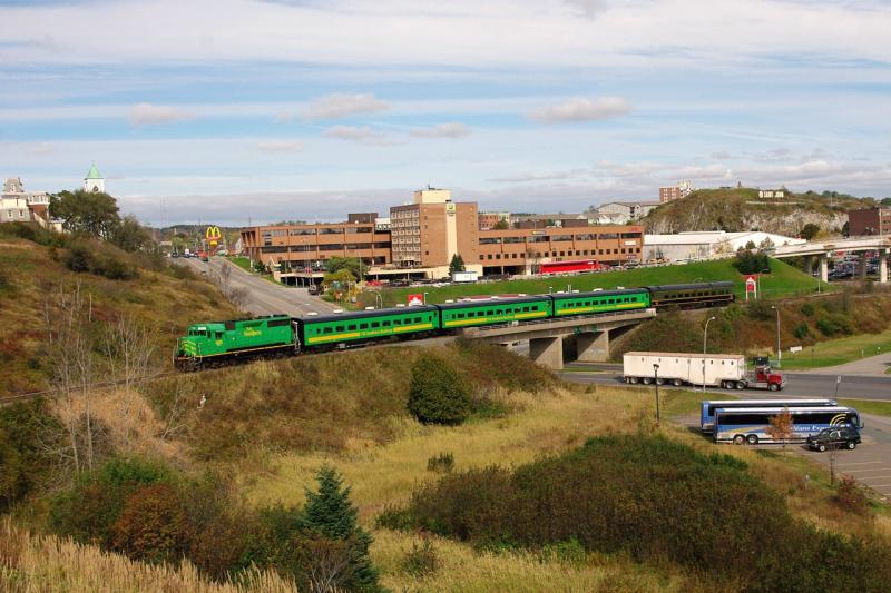 NB Southern and Metis at Chesley Drive in Saint John, by David Morris