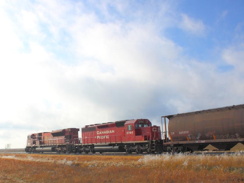 CP 5764 near La Salle MB