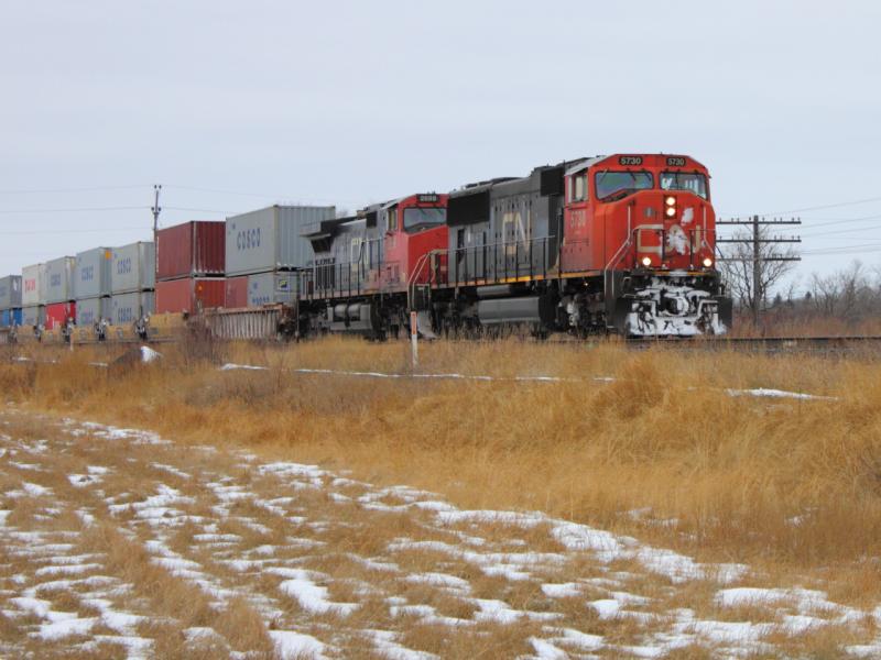 CN 5730 East in Winnipeg