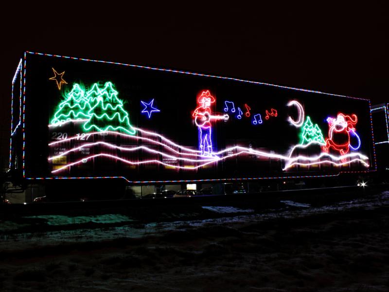 CPR Canadian Pacific Railway Holiday Train in Winnipeg