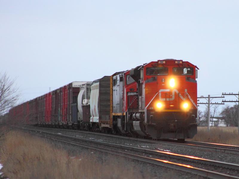 CN 8898 in Winnipeg