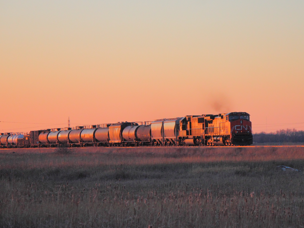 Illinois Central IC 2705 in Winnipeg