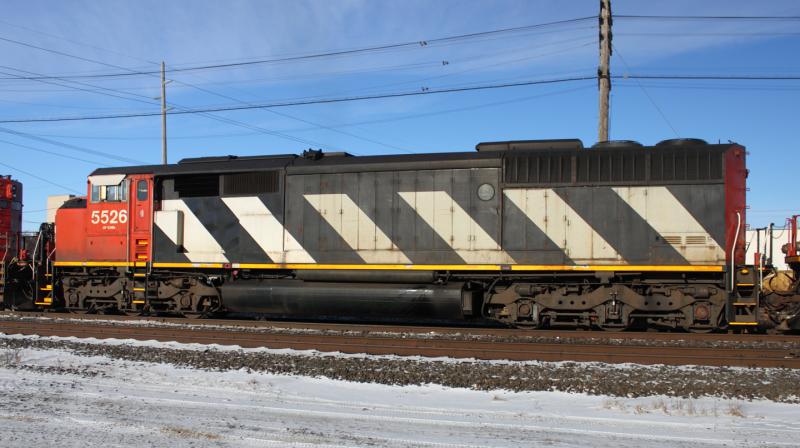 CN 5526 in Winnipeg