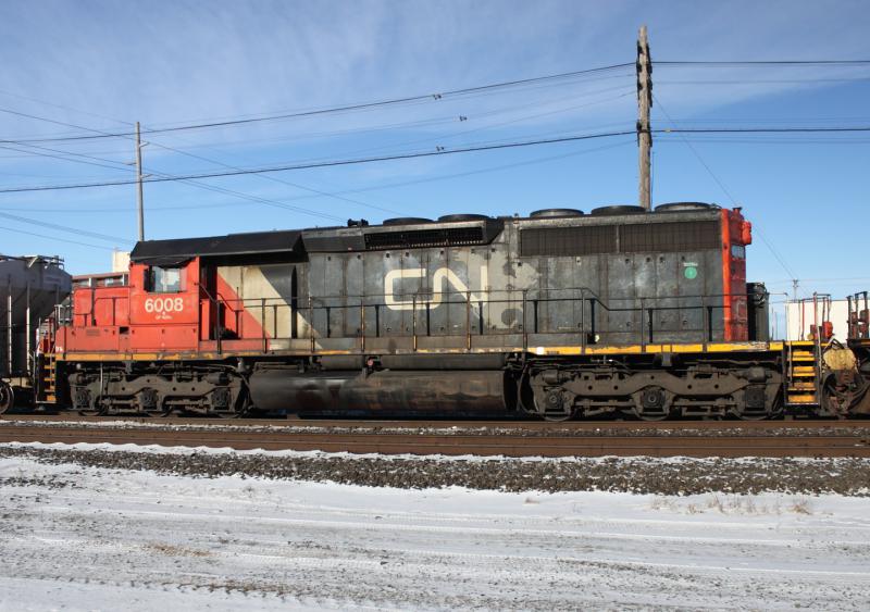 CN 6008 in Winnipeg