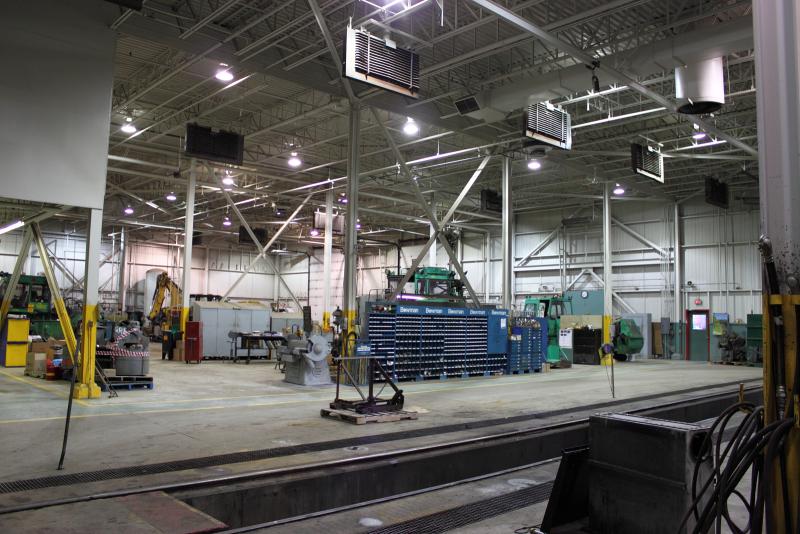 The interior of the Dever Road shops