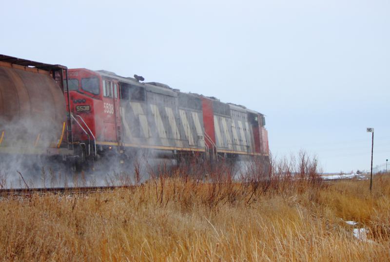 CN 5538 in Winnipeg