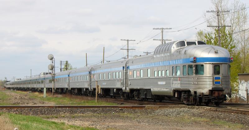 VIA Rail Canadian in Winnipeg