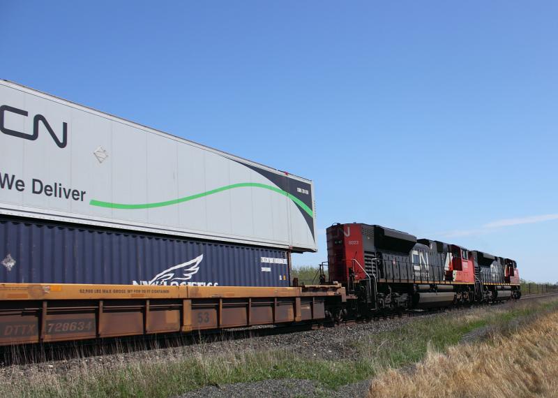 CN 8023 in Winnipeg