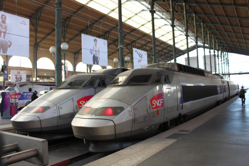 TGV 13 in Paris France