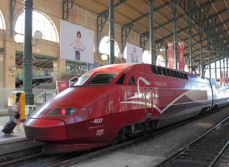 Thalys 4533 in Paris France