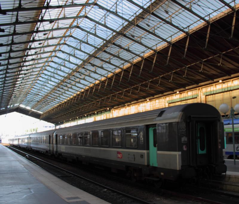 SNCF train in Paris