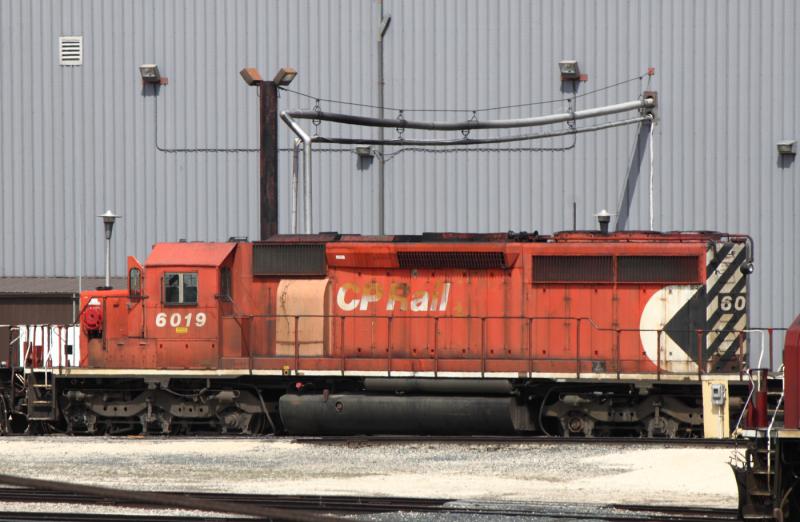 CP 6019 in Winnipeg