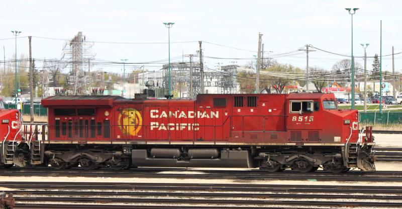 CP 8515 in Winnipeg