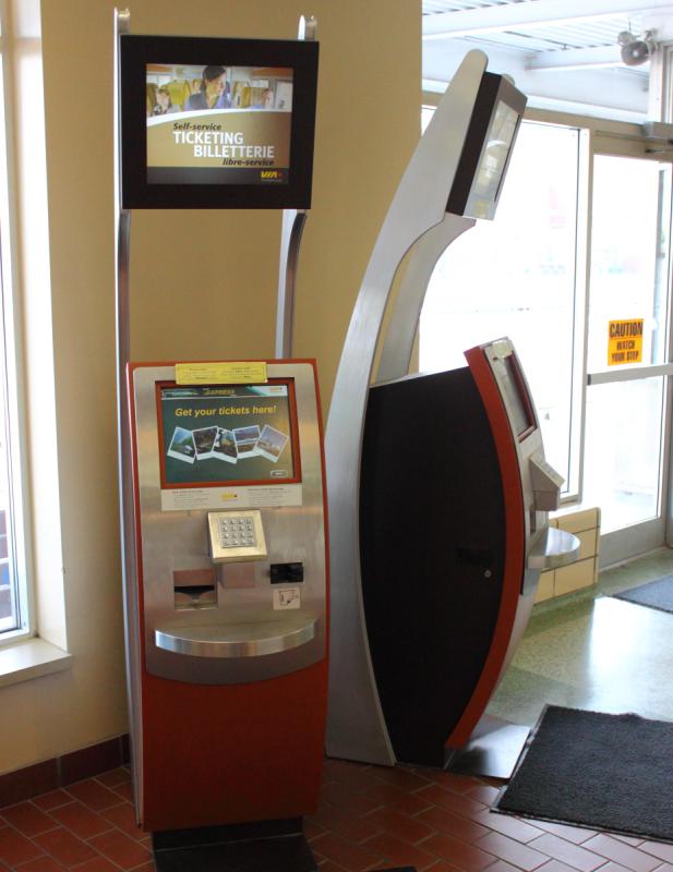 E-Ticket machine in Windsor, ON