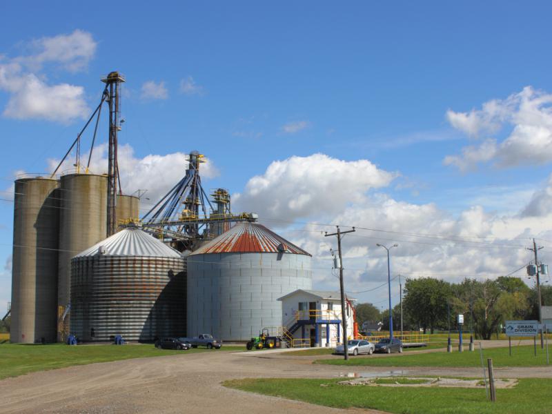 ADM elevator complex in Maidstone, Ontario