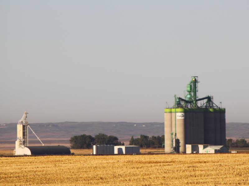 Cargill grain elevator in Moose Jaw