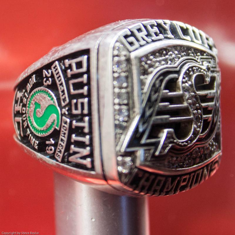 Saskatchewan Roughriders Grey Cup ring - Rustin