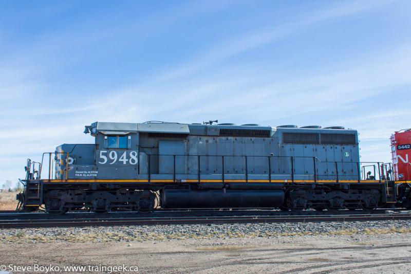 EX GTW 5948 in Winnipeg