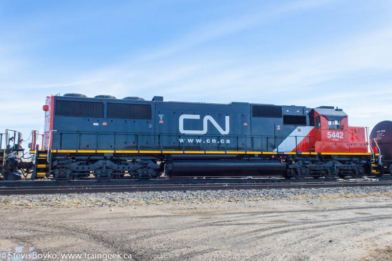 CN 5442 in Winnipeg