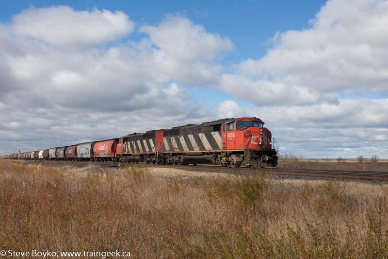 CN 5558 in Winnipeg