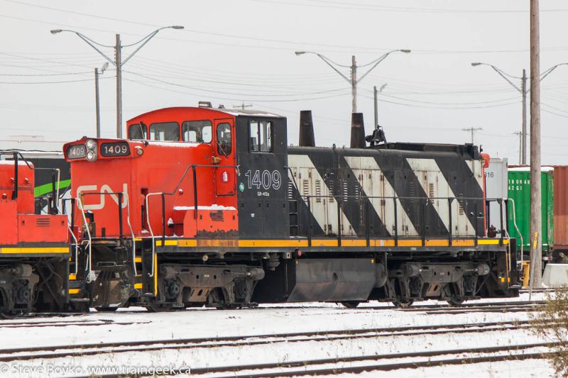 CN 1409 in Calgary